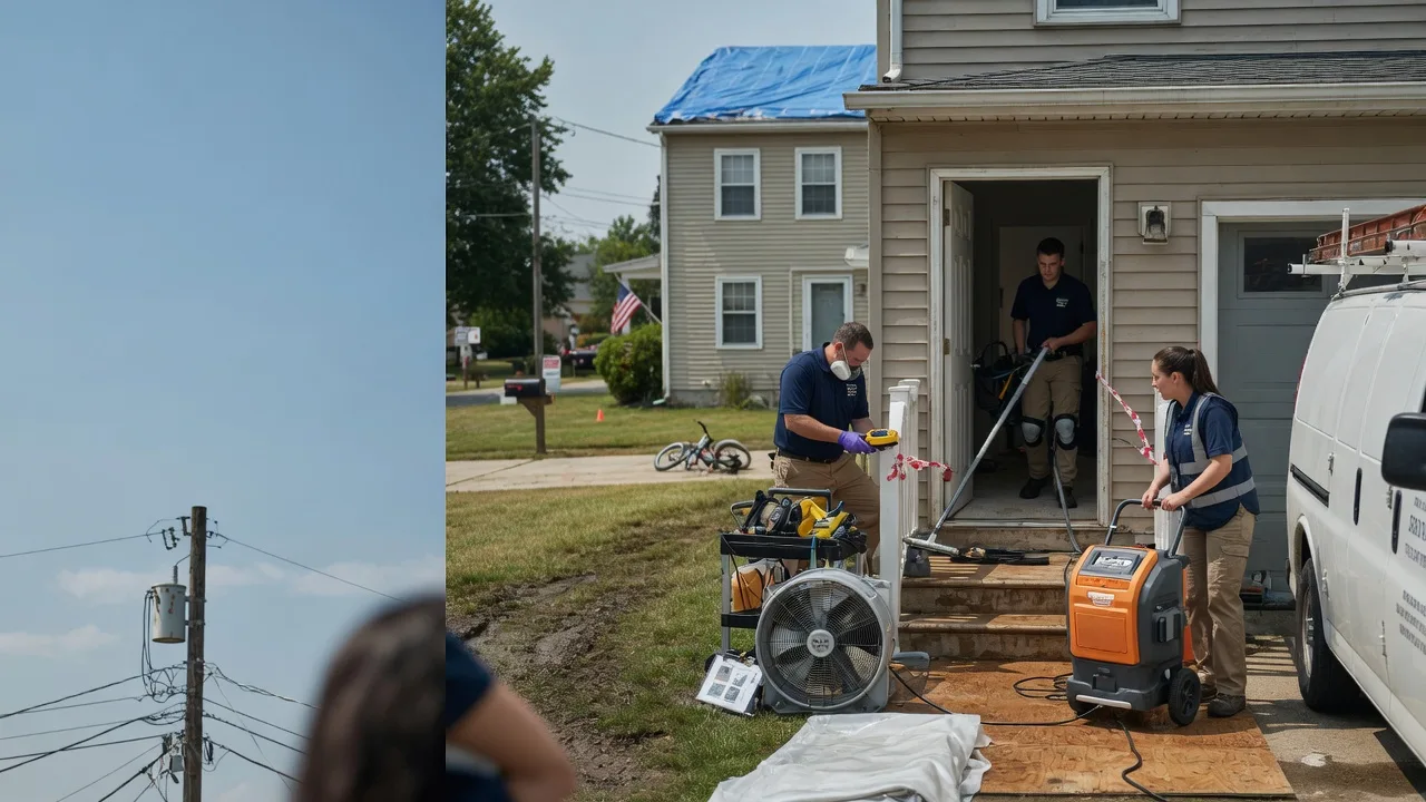 Water Damage Repair in Benwood, WV near me